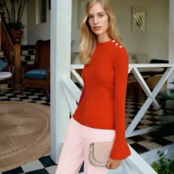 Tory Burch Kimberly Sweater - Picture 1 of 7